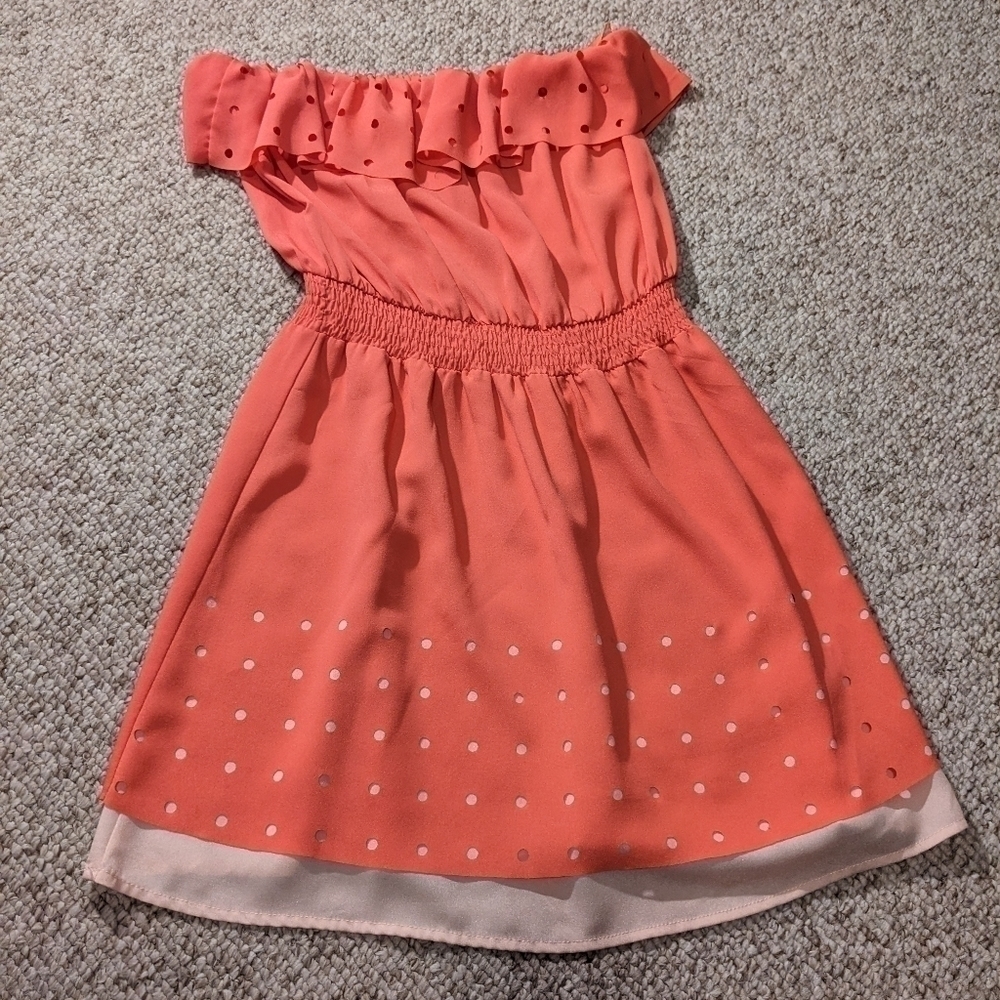 YA size small off shoulder dress